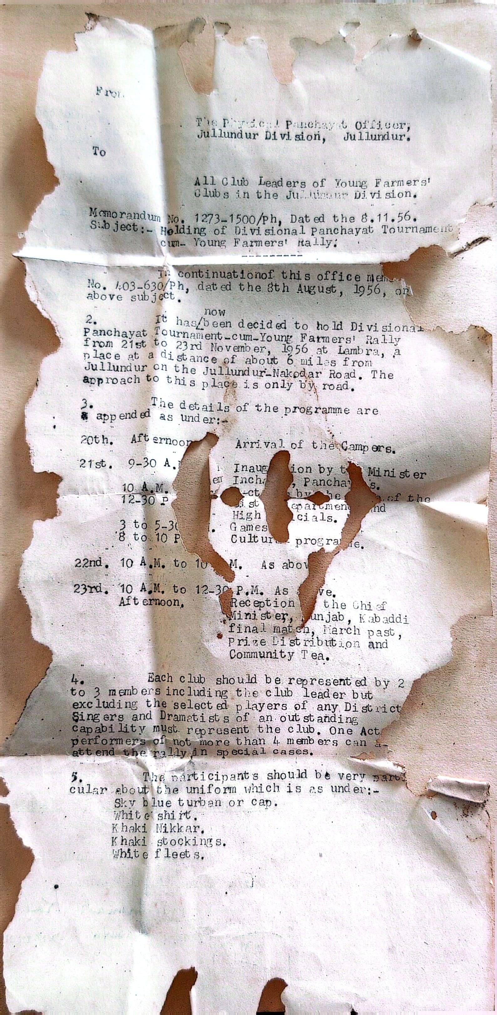 Letter 276 — page 1
